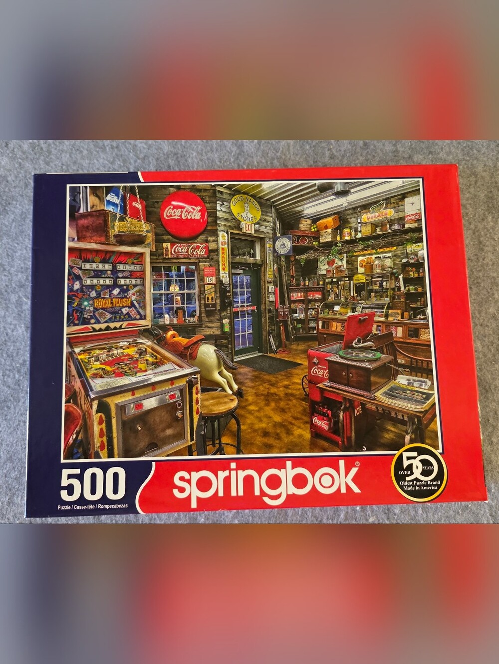 Springbok Good Nabor Store 500 Piece Jigsaw Puzzle - Complete